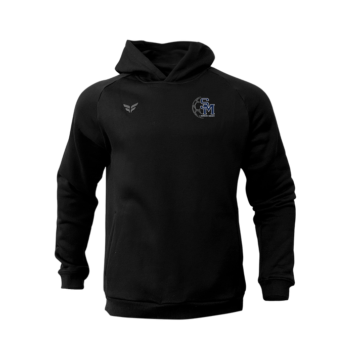 SMHS COTTON-BLEND HOODIE (BLACK)