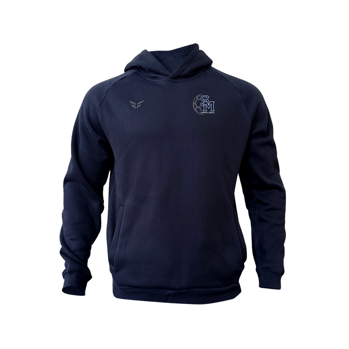 SMHS COTTON-BLEND HOODIE (NAVY)