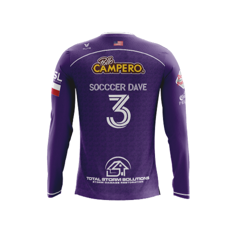 DALLAS SIDEKICKS JERSEY LS (PURPLE)