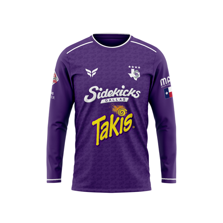 DALLAS SIDEKICKS JERSEY LS (PURPLE)