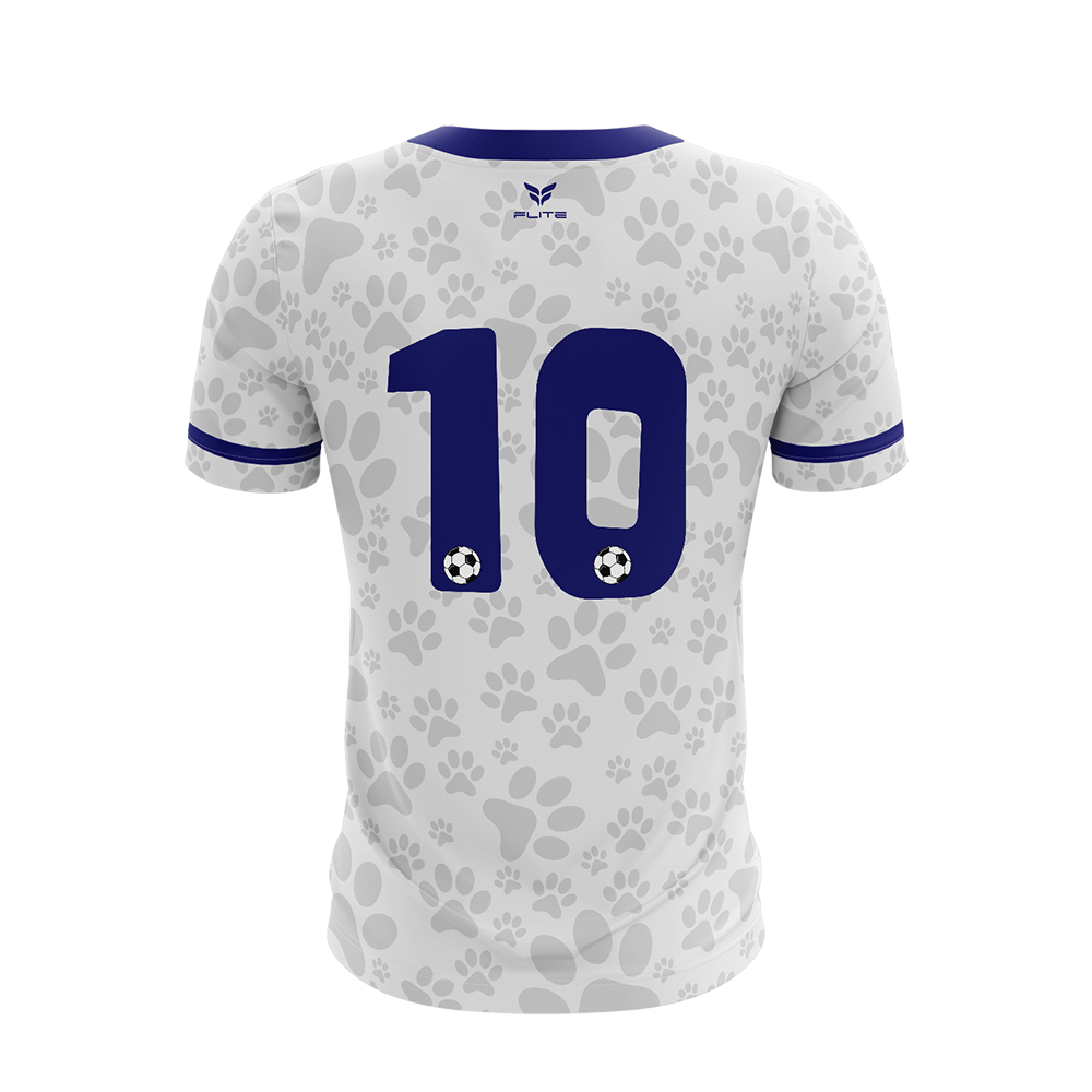 SOCCER PUPS "ACADEMY" JERSEY SS (WHITE)