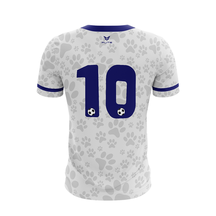 SOCCER PUPS "ACADEMY" JERSEY SS (WHITE)
