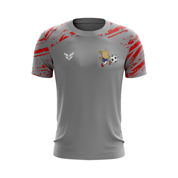 SOCCER PUPS TRAINER JERSEY SS (GREY)