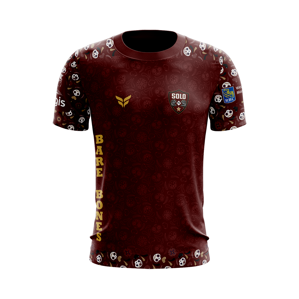 SOLO FC HOME JERSEY SS (OX BLOOD)