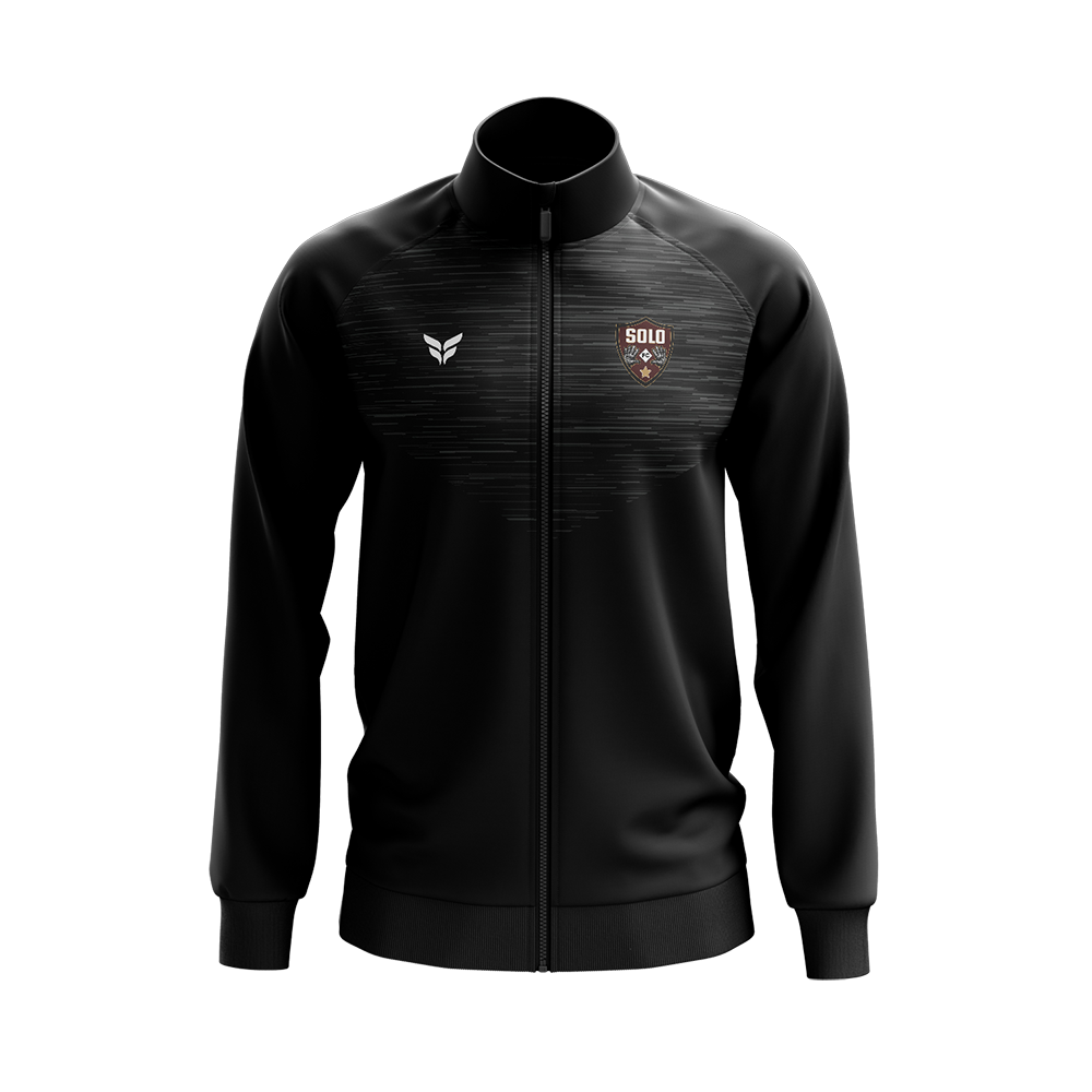 2025 SOLO FC WARM-UP JACKET (BLACK)