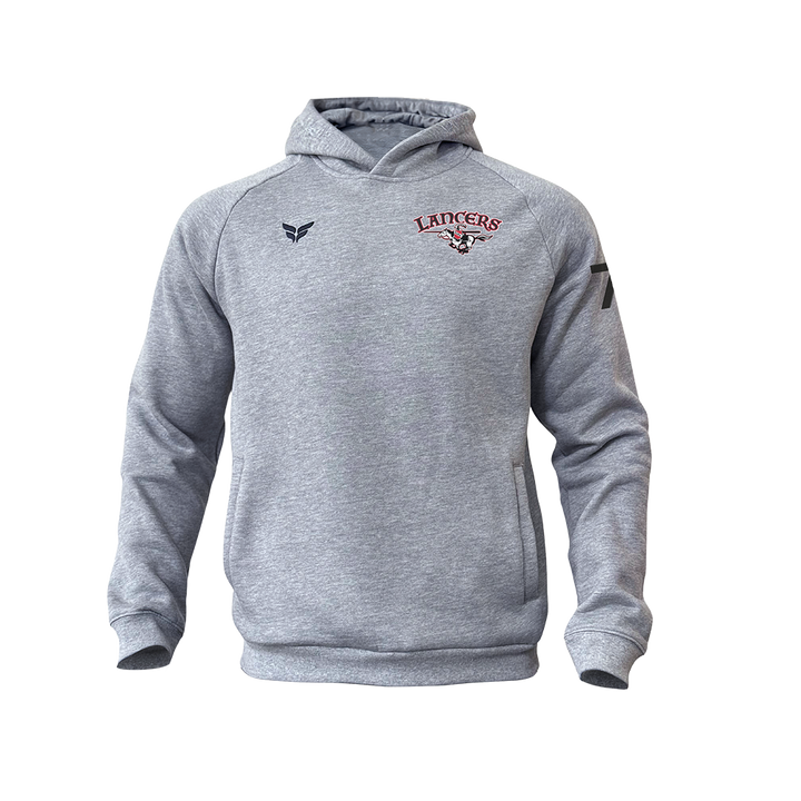 ST JOHNS COTTON-BLEND HOODIE (GREY)
