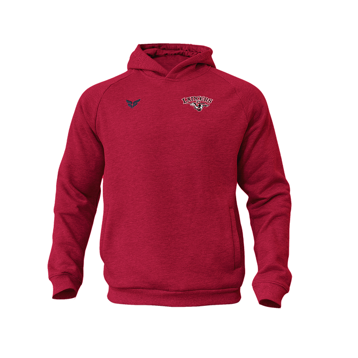ST JOHNS COTTON-BLEND HOODIE (RED)