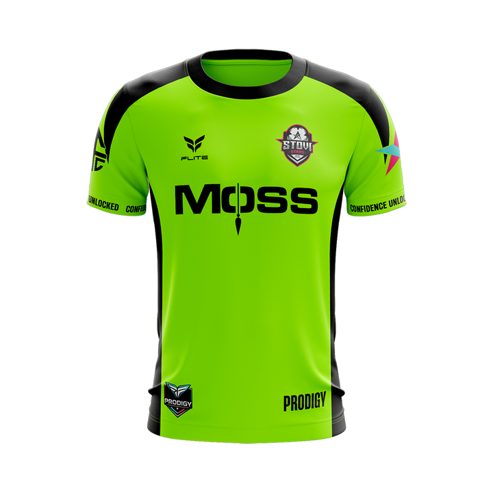 STOVI STARS PRODIGY GK JERSEY SS (NEON GREEN)