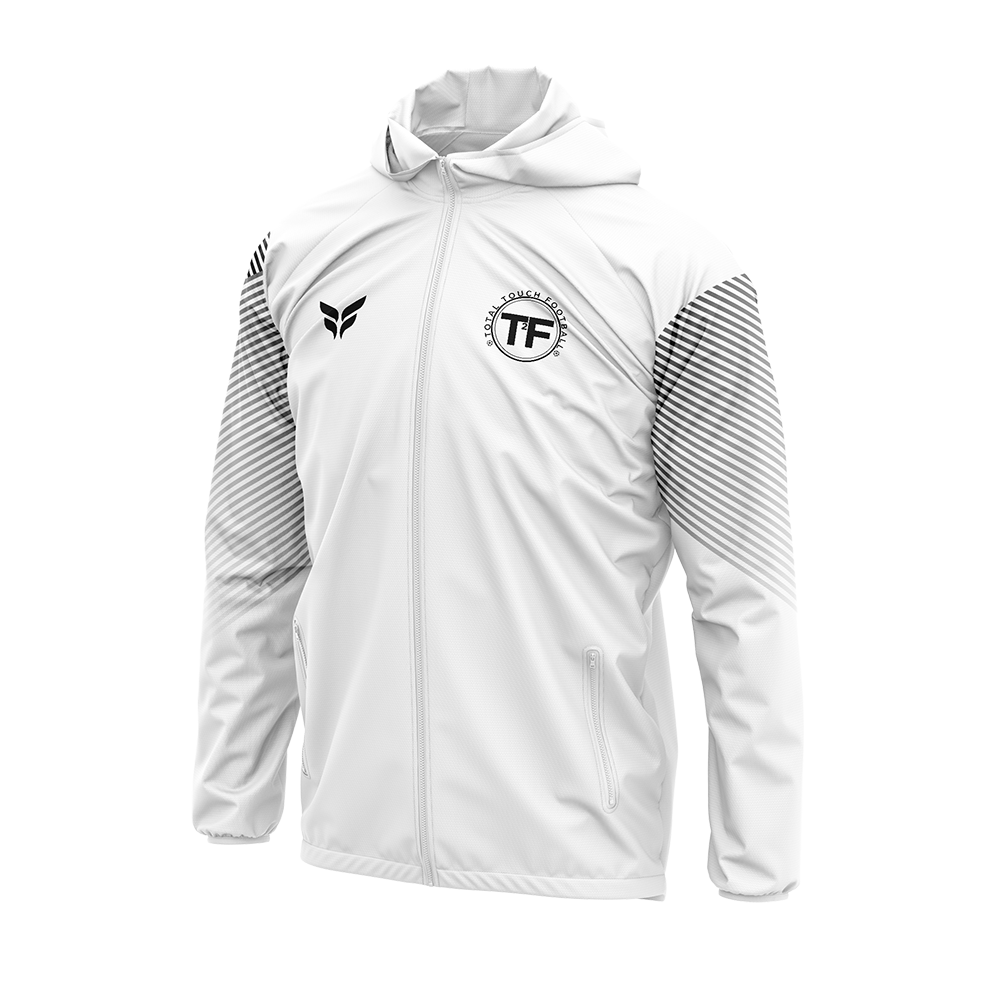 T2F WINDBREAKER JACKET (WHITE) – Flite Sports