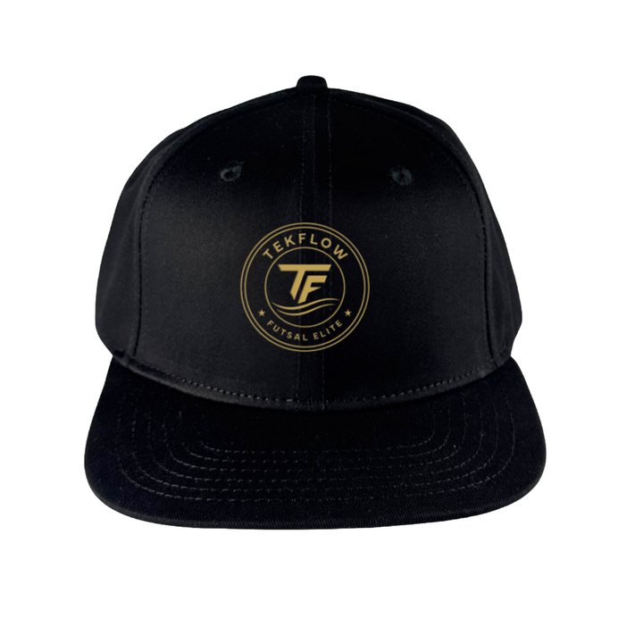 TEKFLOW FUTSAL ELITE CURVE BRIM SNAPBACK HAT (BLACK)