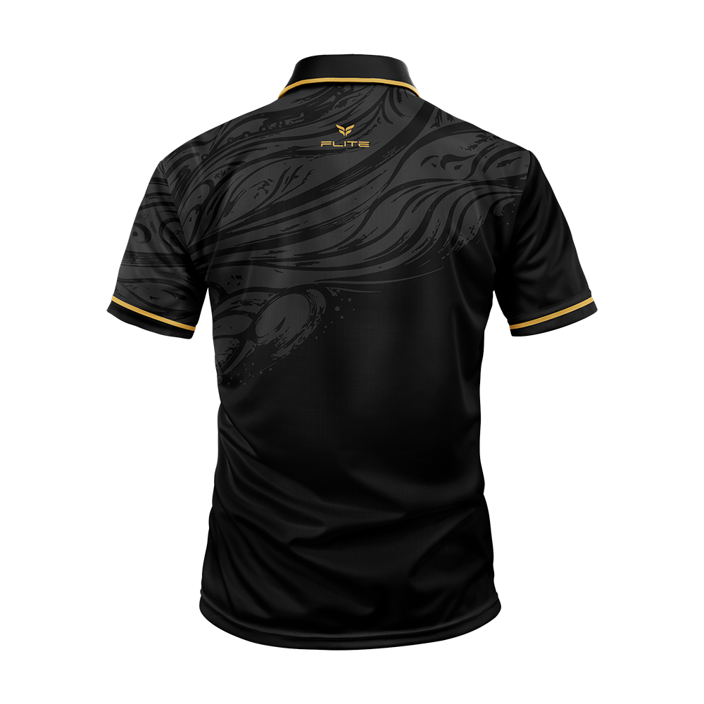 TEKFLOW FUTSAL ELITE POLO SHIRT (BLACK)