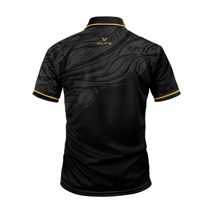 TEKFLOW FUTSAL ELITE POLO SHIRT (BLACK)
