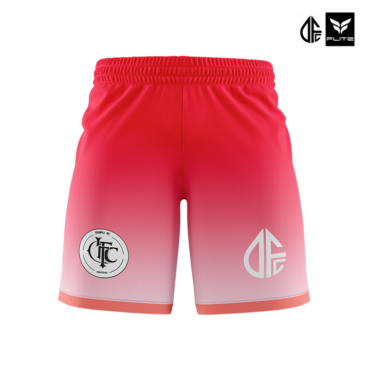 TEMPO FC SHORTS BY DRIP FC (MAGMA)