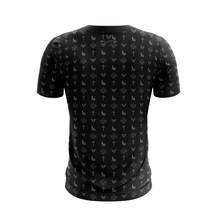 TIKI TAKA TRAINING JERSEY SS (BLACK GREY)