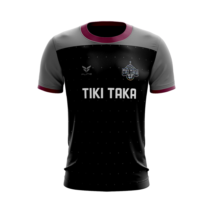 TIKI TAKA SUNDAY LEAGUE JERSEY SS (BLACK)
