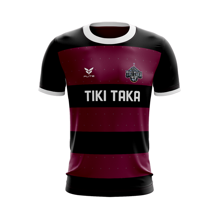TIKI TAKA SUNDAY LEAGUE JERSEY SS (MAROON)