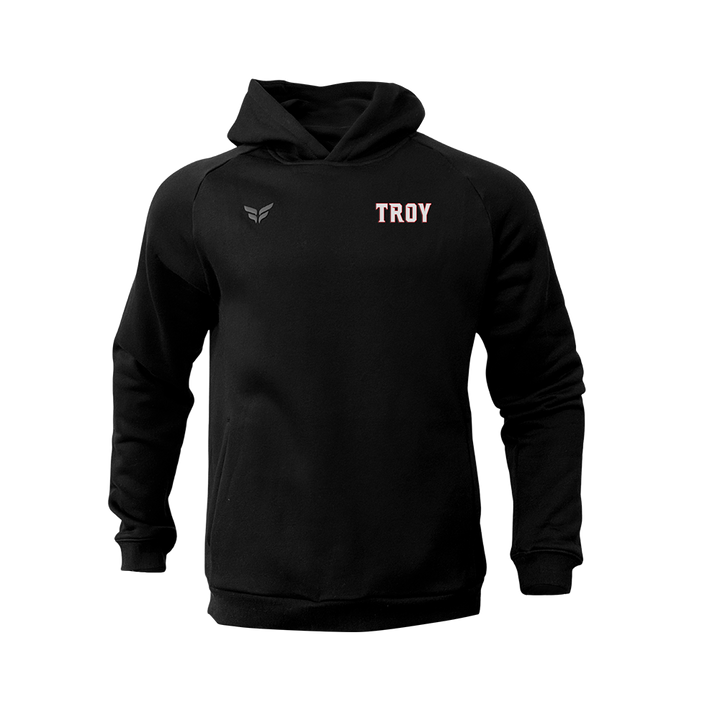 TROY COTTON-BLEND HOODIE (BLACK)