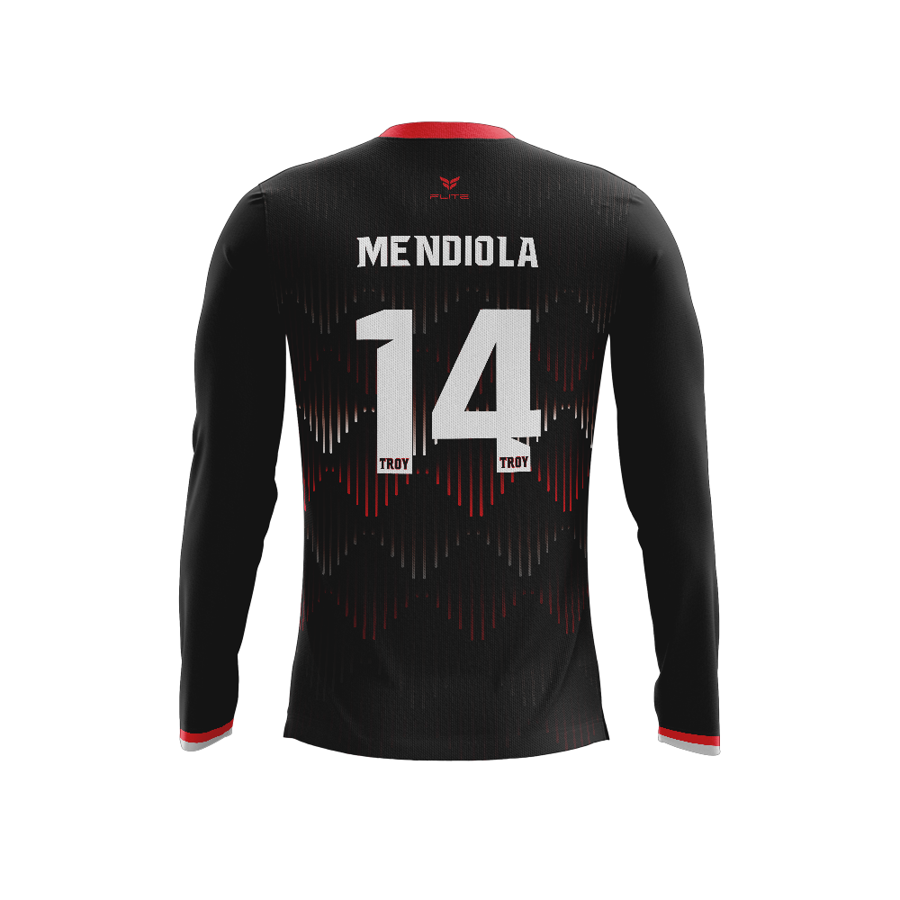 TROY HOME JERSEY LS (BLACK)