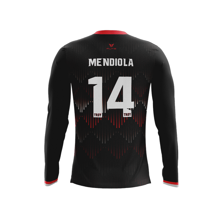 TROY HOME JERSEY LS (BLACK)