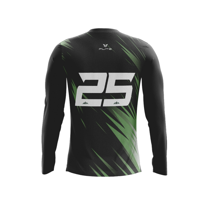 TUSCARORA AWAY JERSEY LS (BLACK)