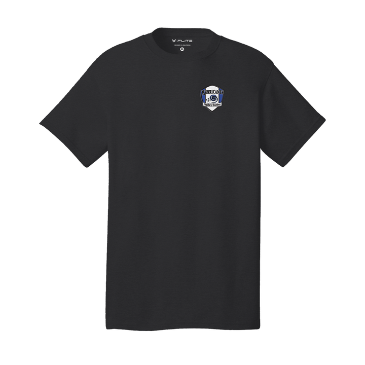 VALLEY CENTER COTTON BLEND T-SHIRT (BLACK)