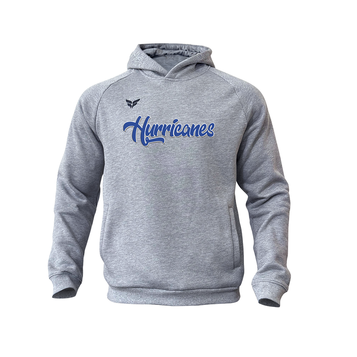 VALLEY CENTER SCRIPT HOODIE (GREY BLUE)