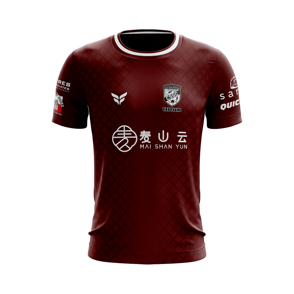 VANGUARD GAME JERSEY SS (MAROON)