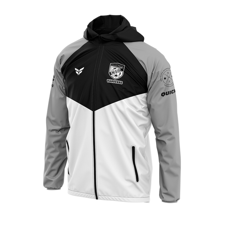 VANGUARD WINDBREAKER JACKET (BLACK GREY)