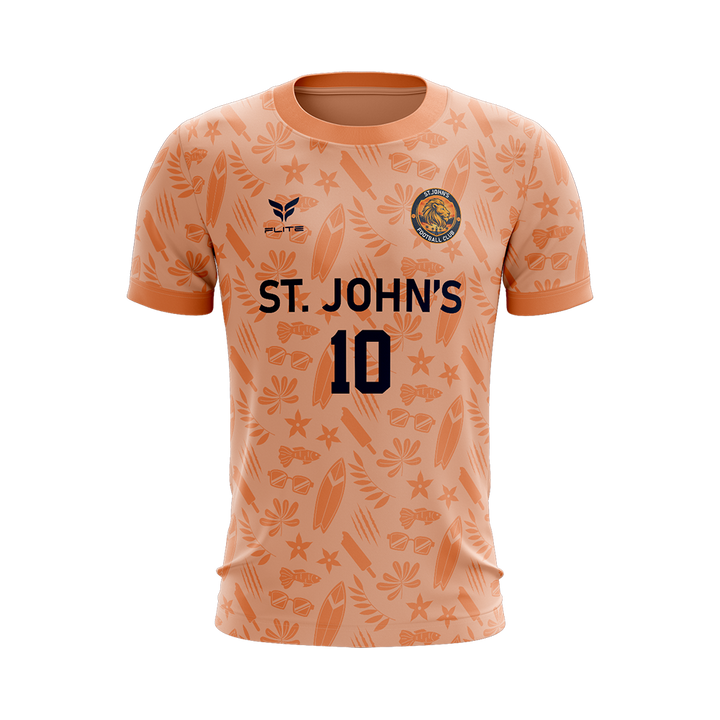 ST JOHNS FC ALTERNATE JERSEY SS (PEACH)