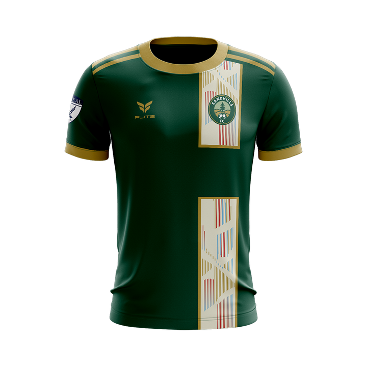 SANDHILLS FC HOME JERSEY SS (GREEN)