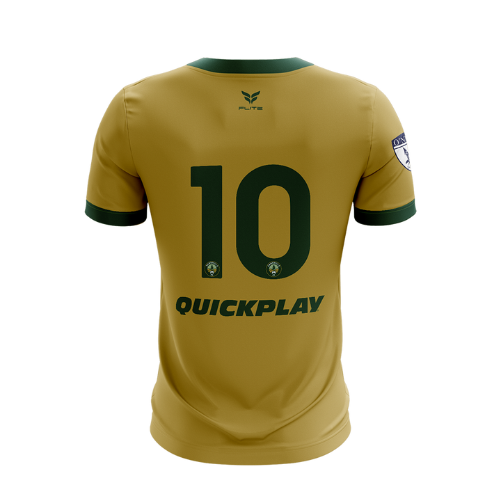 SANDHILLS FC AWAY JERSEY SS (GOLD)