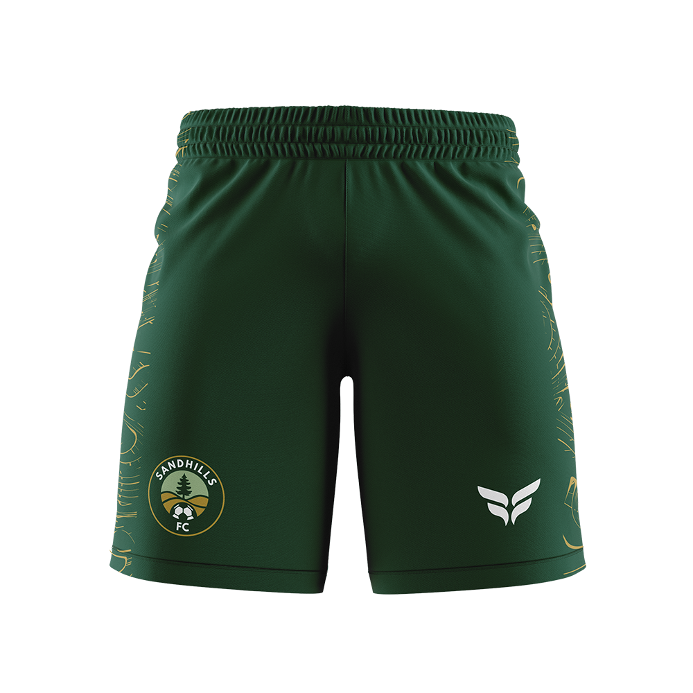 SANDHILLS FC TRAINING PLAYER SHORTS (GREEN)