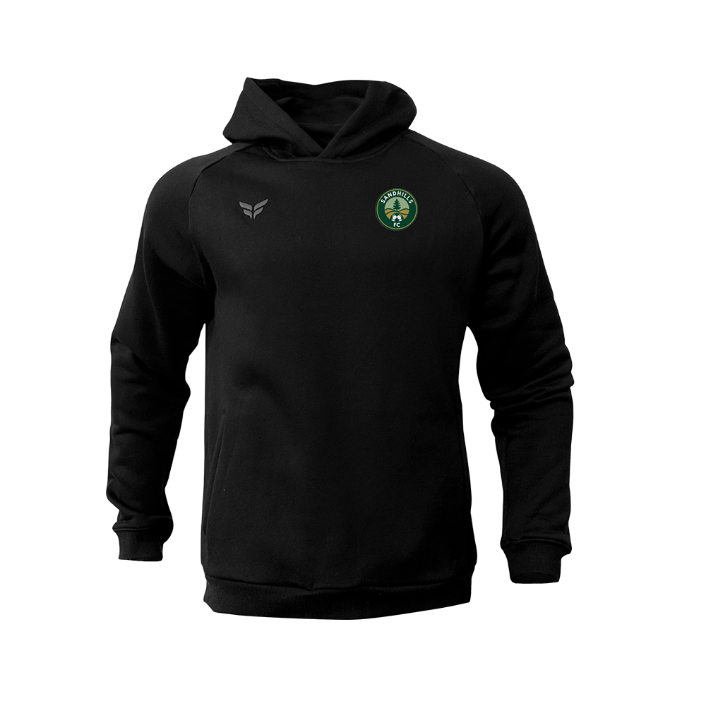 SANDHILLS FC COTTON-BLEND PREMIUM HOODIE (BLACK)