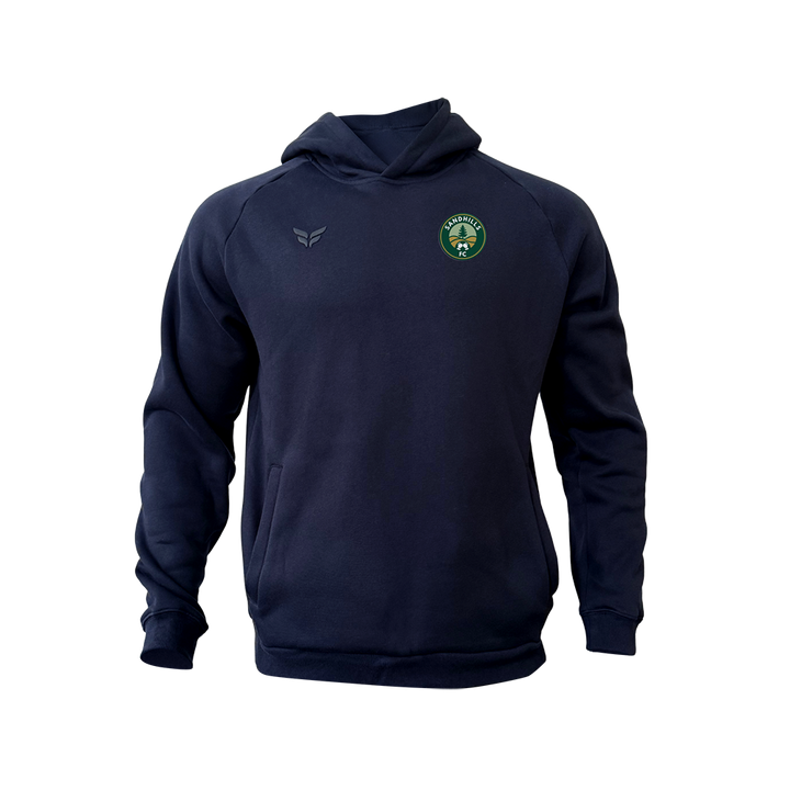SANDHILLS FC COTTON-BLEND PREMIUM HOODIE (NAVY)
