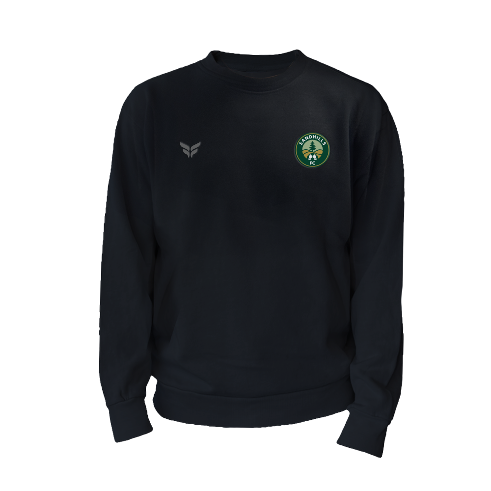 SANDHILLS FC LIFESTYLE CREW (BLACK)