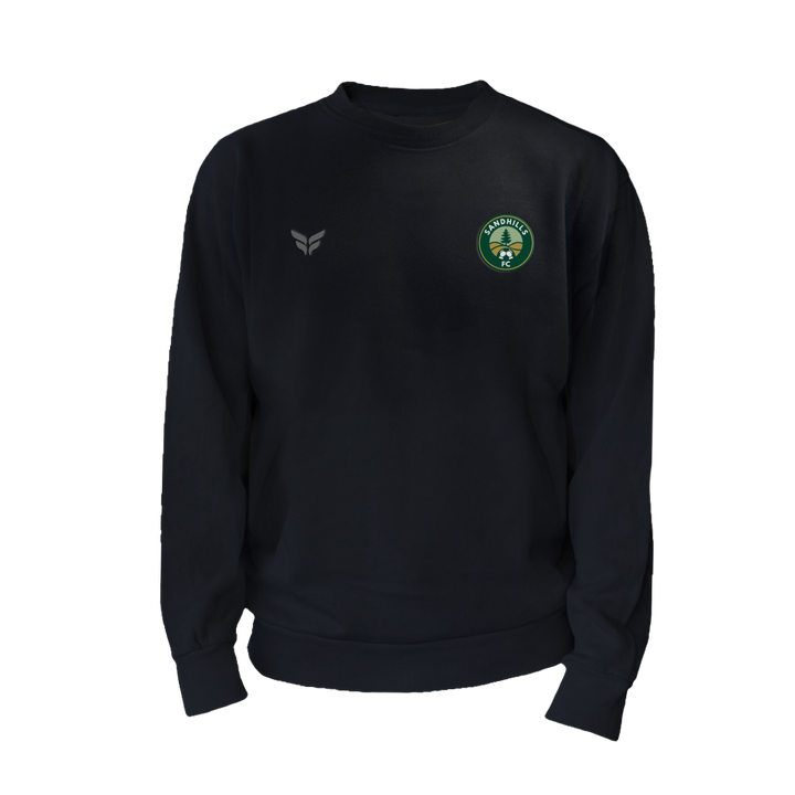 SANDHILLS FC LIFESTYLE CREW (BLACK)