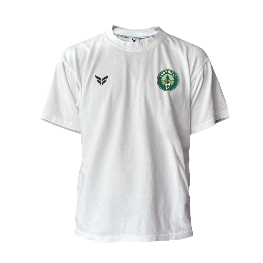 SANDHILLS FC LIFESTYLE TEE (WHITE)