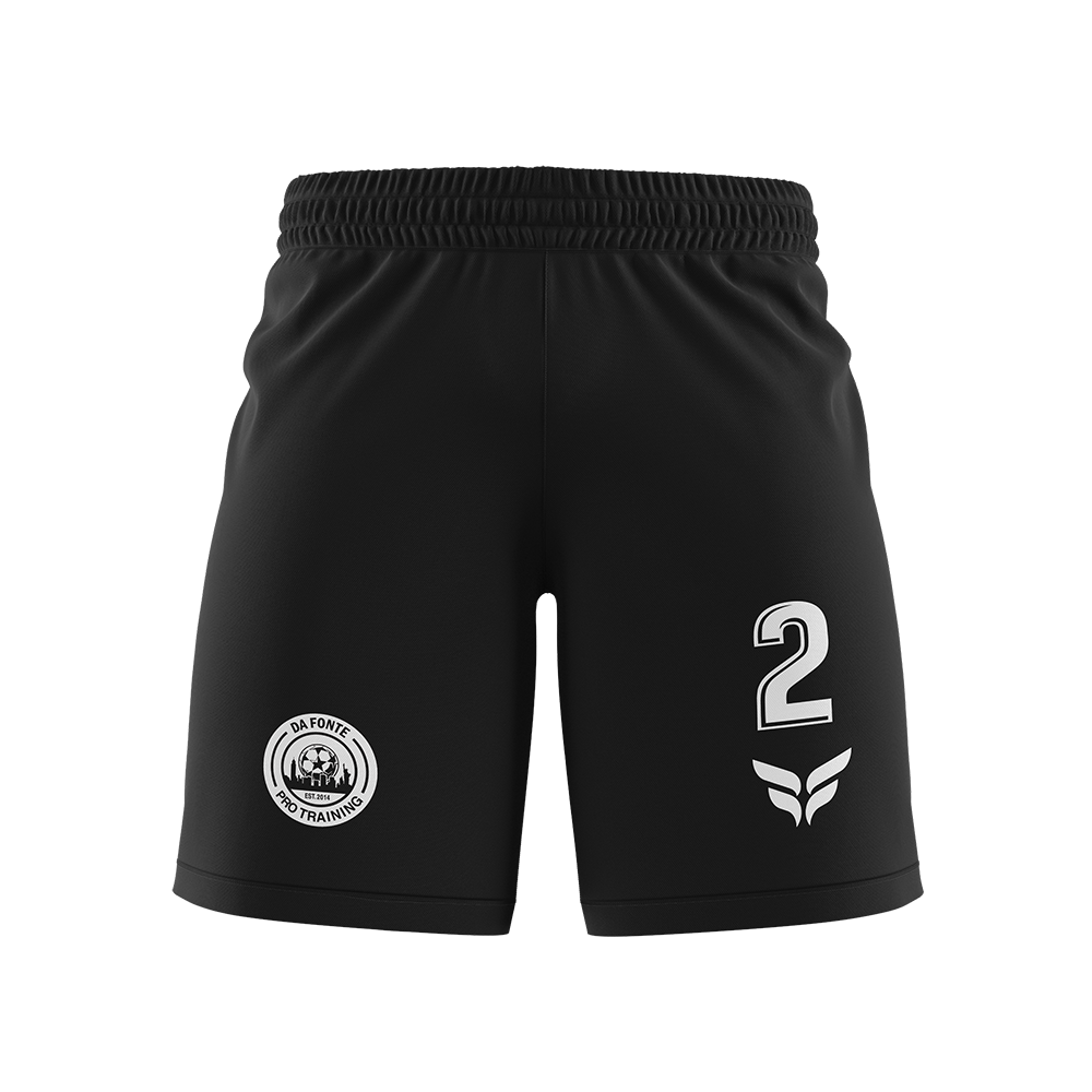 DA FONTE PRO TRAINING TRIBUTE SHORTS (BLACK NEON)