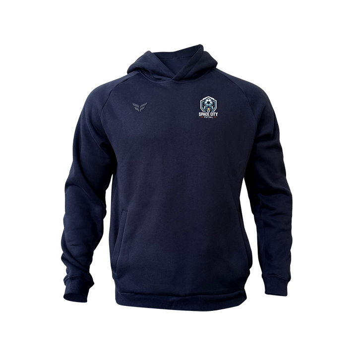 SPACE CITY COTTON-BLEND PREMIUM HOODIE (NAVY)