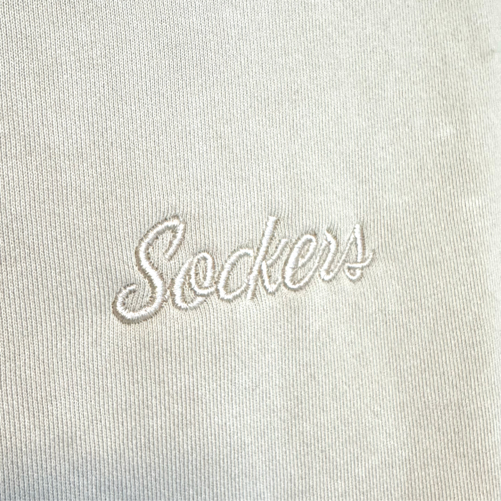 SD SOCKERS EMBROIDERED CREW (TAN)