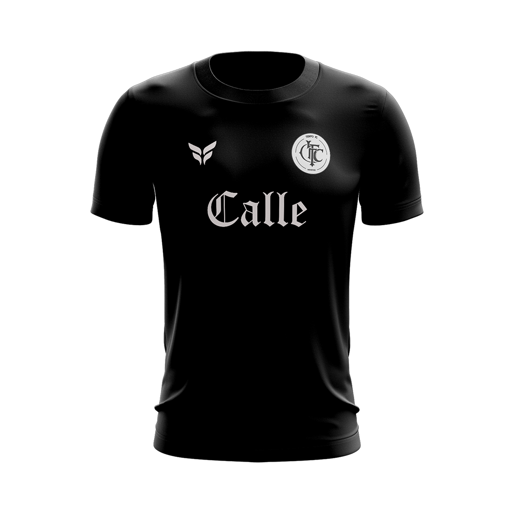 TEMPO FC FANWEAR SCRIPT WITH LOGO JERSEY SS (BLACK)