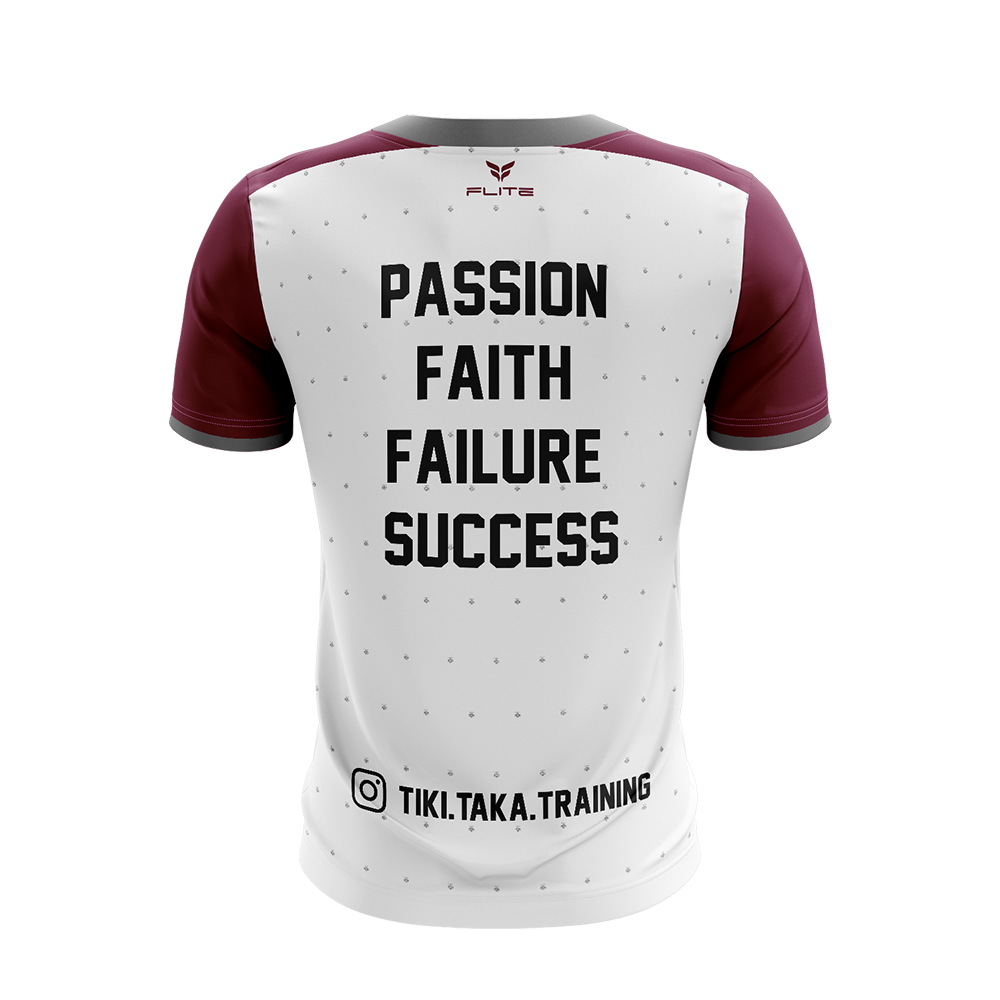 TIKI TAKA SUNDAY LEAGUE JERSEY SS (WHITE)