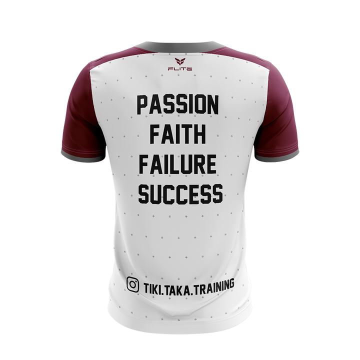 TIKI TAKA SUNDAY LEAGUE JERSEY SS (WHITE)