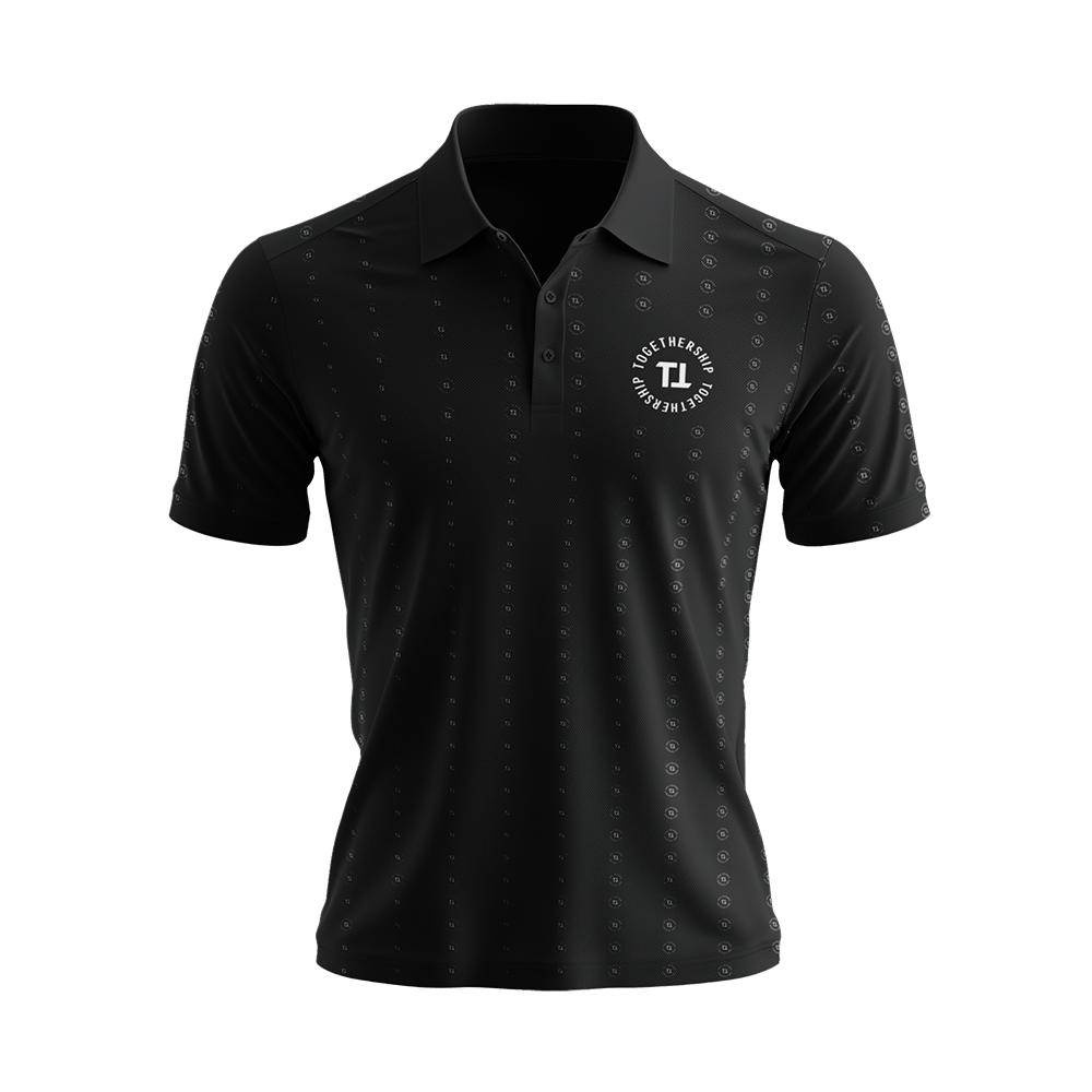 CAMISA POLO TOGETHERSHIP (NEGRA)