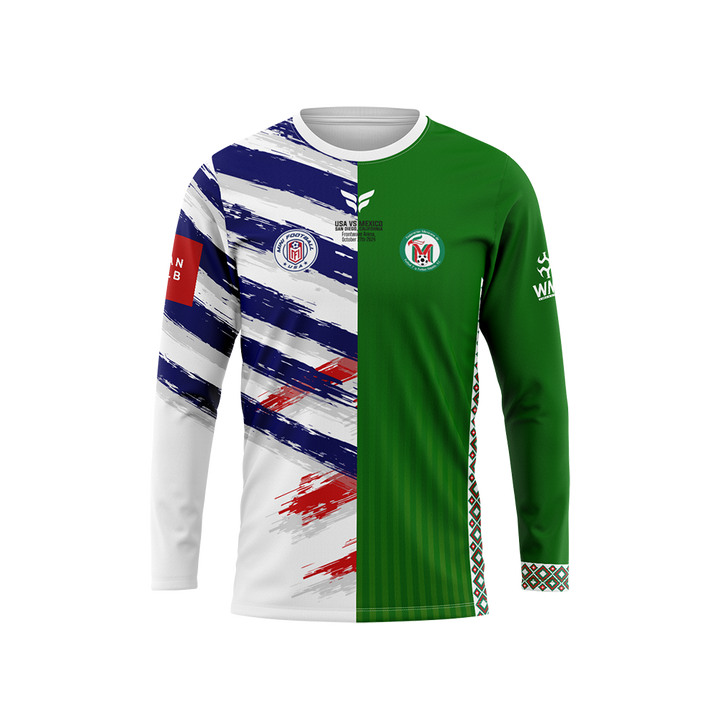 USA X MEXICO WARM-UP JERSEY LS