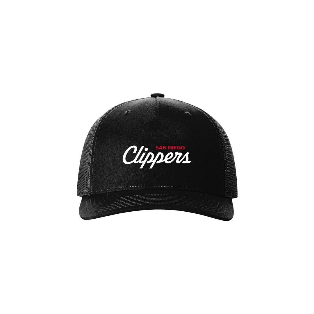 CLIPPERS TRUCKER HAT (BLACK)
