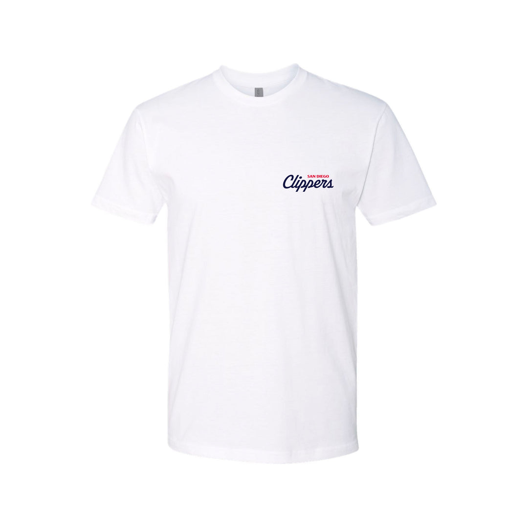 CLIPPERS ON FIRE TSHIRT (WHITE)