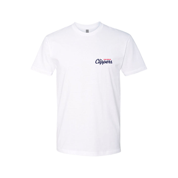 CLIPPERS ON FIRE TSHIRT (WHITE)