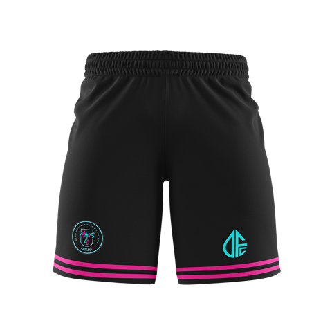 VAMOS PLAYER SHORTS BY DRIP FC (BLACK)