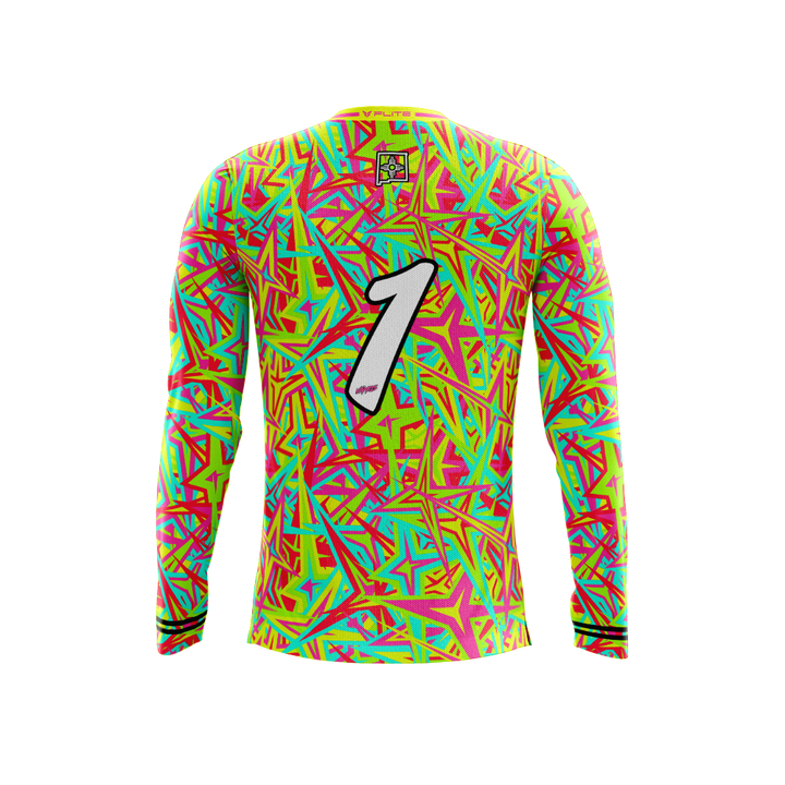 VAMOS SOCCER ACADEMY GK JERSEY LS (NEON YELLOW)
